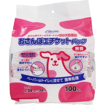 클린원 산책 팩 무향 100매 시즈 이시하라