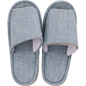 마츠키요 슬리퍼 블루 발뒤꿈치 저반발 삽입 프리사이즈 야마토공업