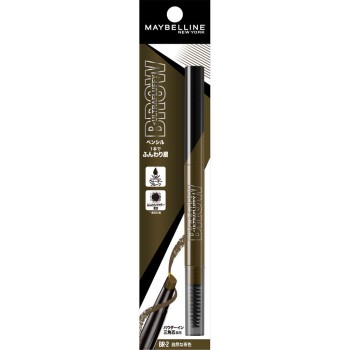 메이블린 패션 브로우 파우더 인 펜슬 N BR-2 자연스러운 갈색 메이블린