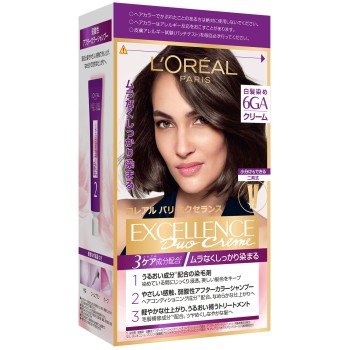 엑셀런스 R 크림 타입 6GA 그레이 톤 약간 밝은 밤색 48g+48g