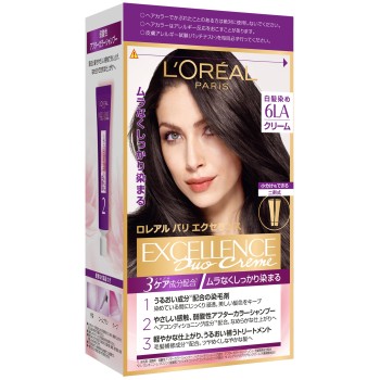 엑셀런스 R 크림 타입 6LA 라벤더 계열 약간 밝은 밤색 48g+48g