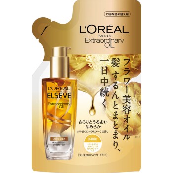 로레알 파리 엘세브 엑스트라오디너리 오일 에어리실크 리필 90ml 일본로레알