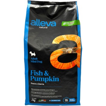 알레바 나추라 성견용 피쉬 & 펌프킨 2kg