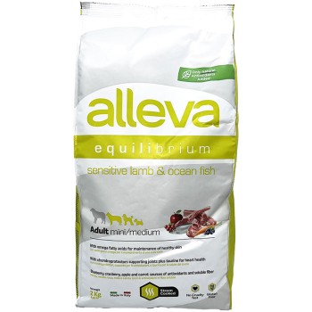 알레바 에퀼리브리엄 센서티브 램 피쉬 성견용 소립 2kg
