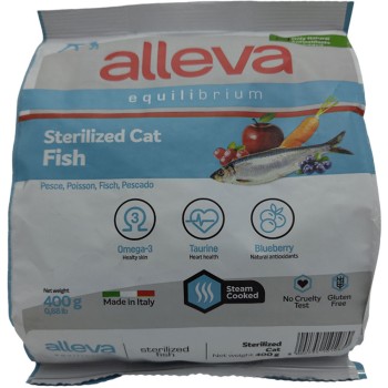 알레바 에퀼리브리엄 거세·불임 고양이용 피쉬 400g