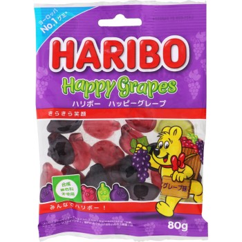 하리보 해피 그레이프 80g