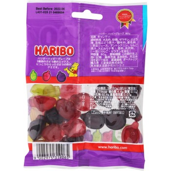 하리보 해피 그레이프 80g
