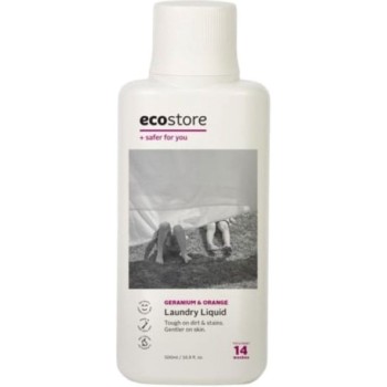 런드리리퀴드(제라늄&오렌지) 500ml ecostore JAPAN